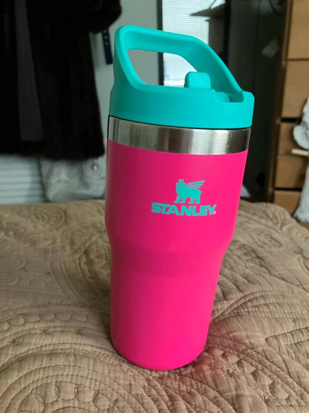 Stanley Stainless Steel Ice Flow Go Flip Straw Tumbler - Picture 7 of 7
